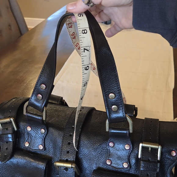 Vintage Mulberry Roxanne Black Leather Bag - Picture 14 of 16